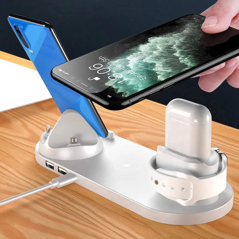 6 in 1 Wireless Charger