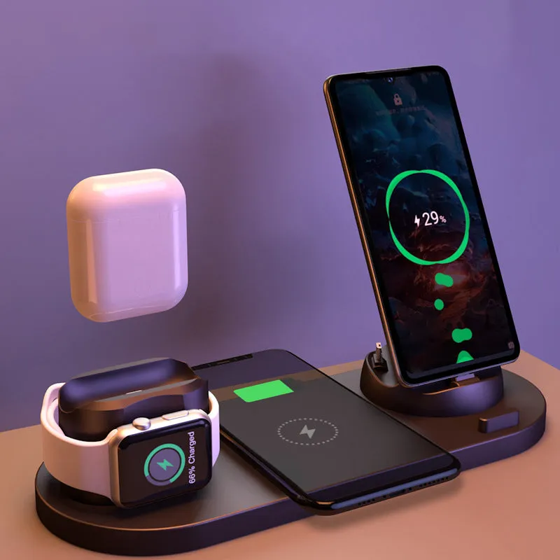 6 in 1 Wireless Charger