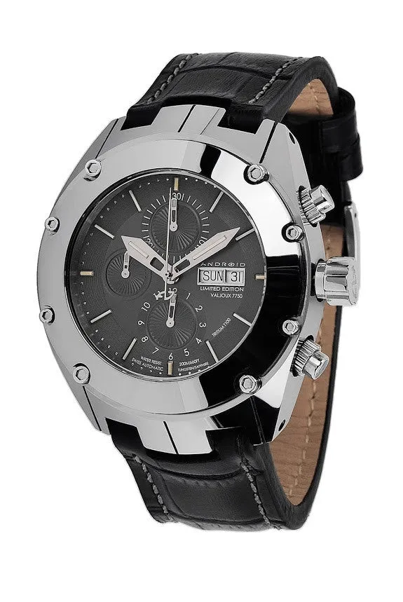 ANDROID Virtuoso Tungsten T-100 7750 Automatic Chrono LE AD621AK