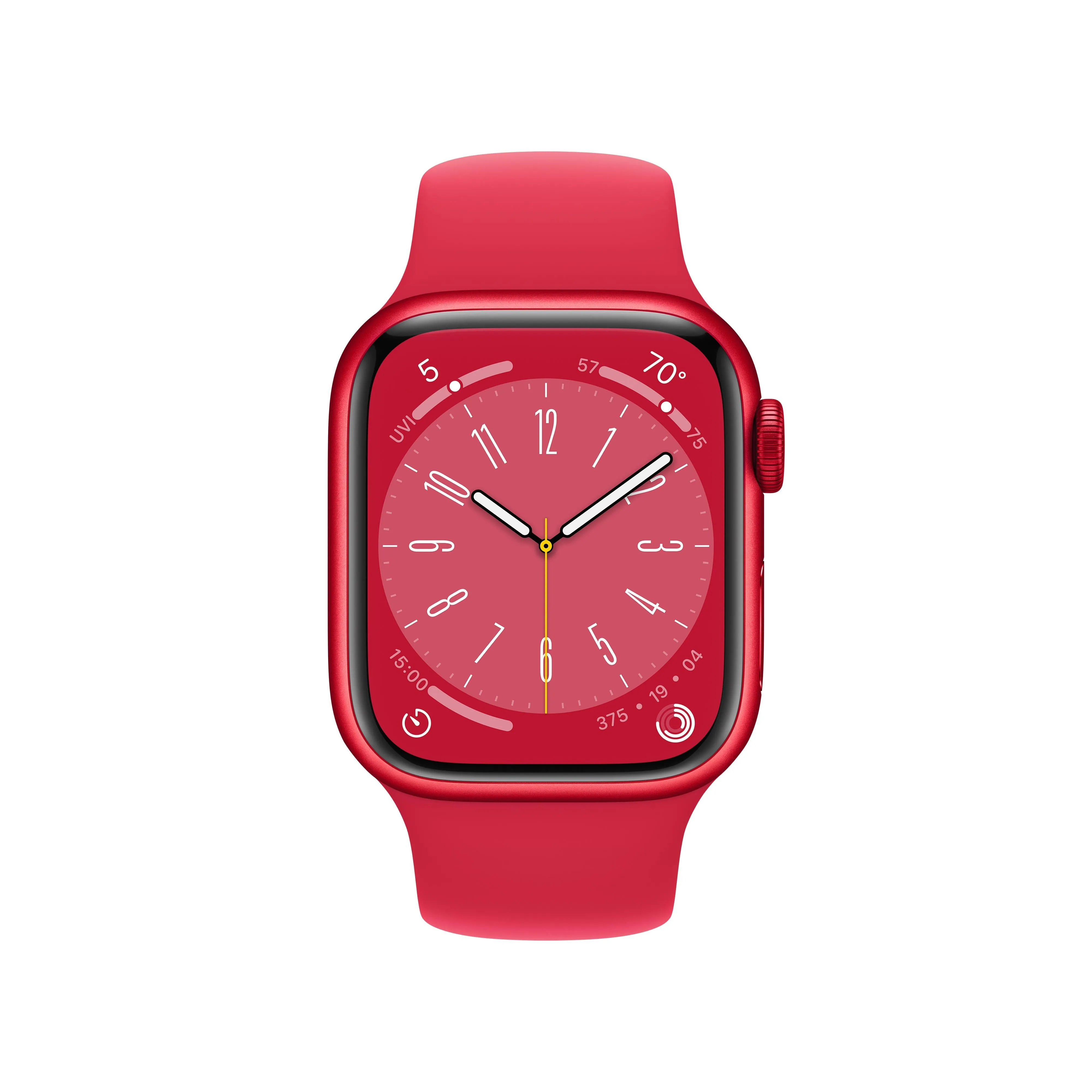 Apple Watch Series 8 GPS 41mm (PRODUCT)RED Aluminium Case with (PRODUCT)RED Sport Band - Regular