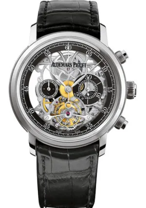 Audemars Piguet Jules Audemars Tourbillon Chronograph Watch - 26346BC.OO.D002CR.01