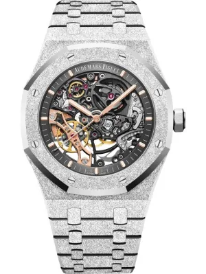 Audemars Piguet Royal Oak Double Balance Wheel Frosted Gold (Reference # 15407BC.GG.1224BC.01