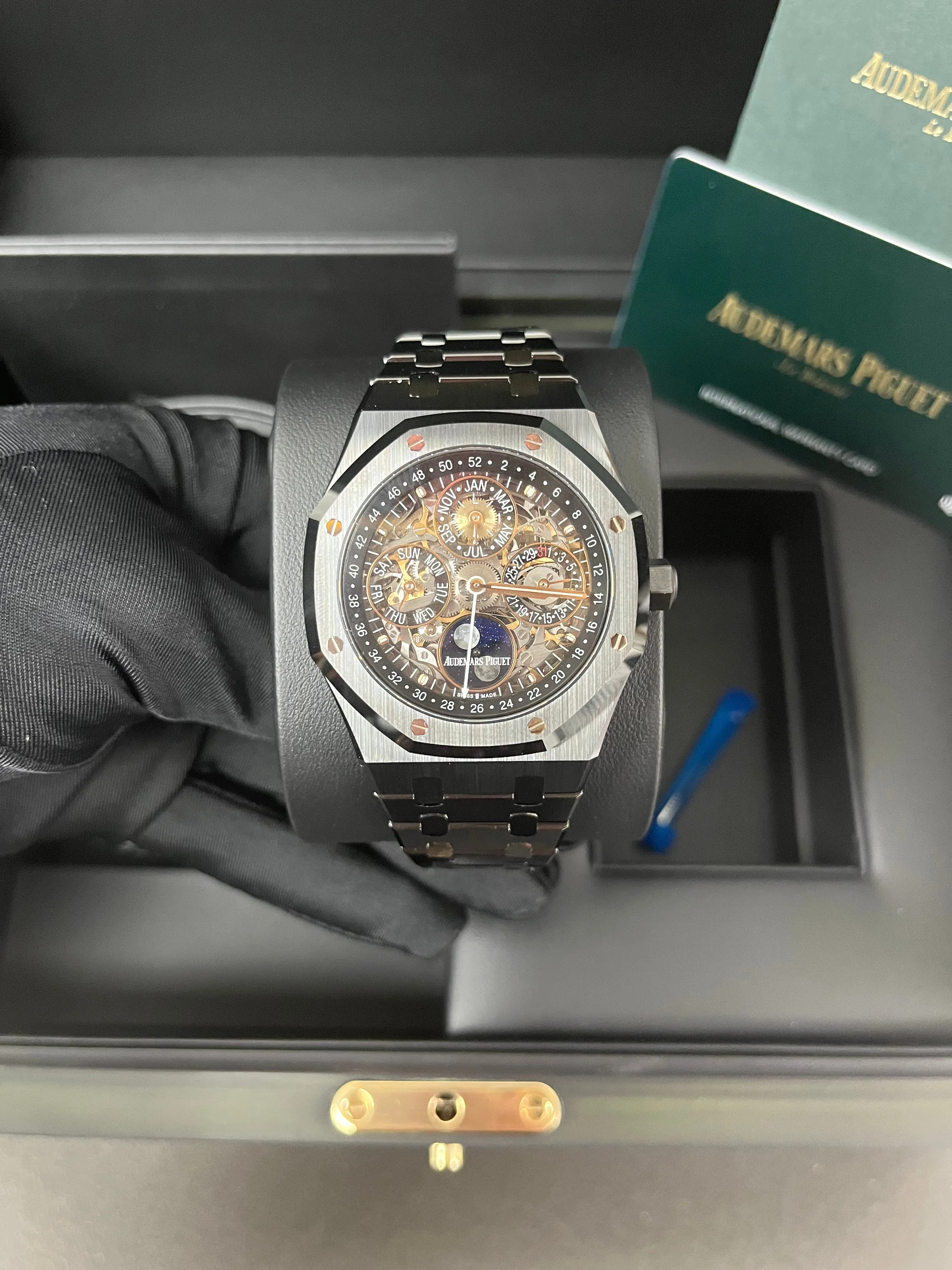 Audemars Piguet Royal Oak Perpetual Calendar Openworked (Ref# 26585CE.OO.1225CE.01)