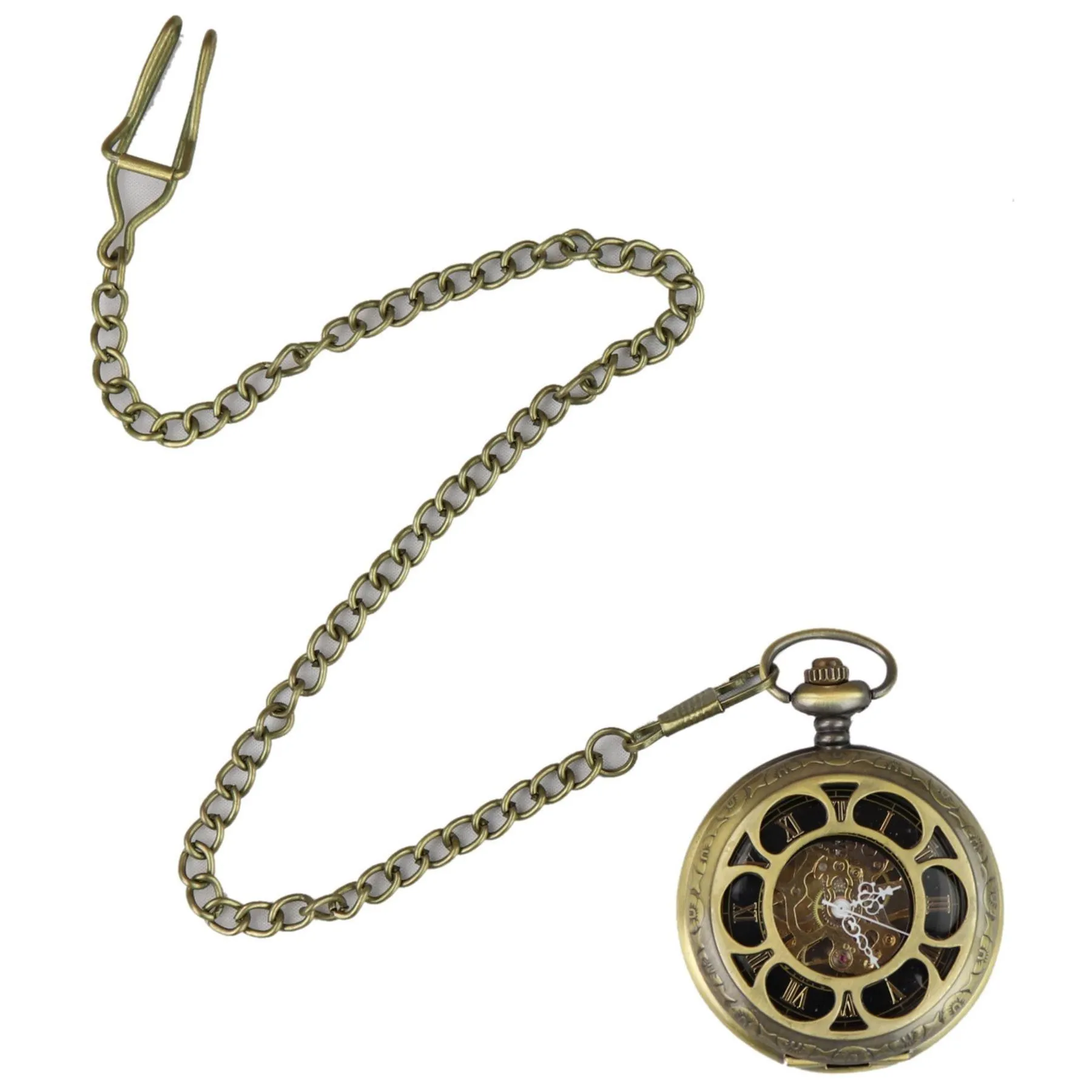 Automatic Mechanical 1920's Blinders Pocket Watch Vintage Retro