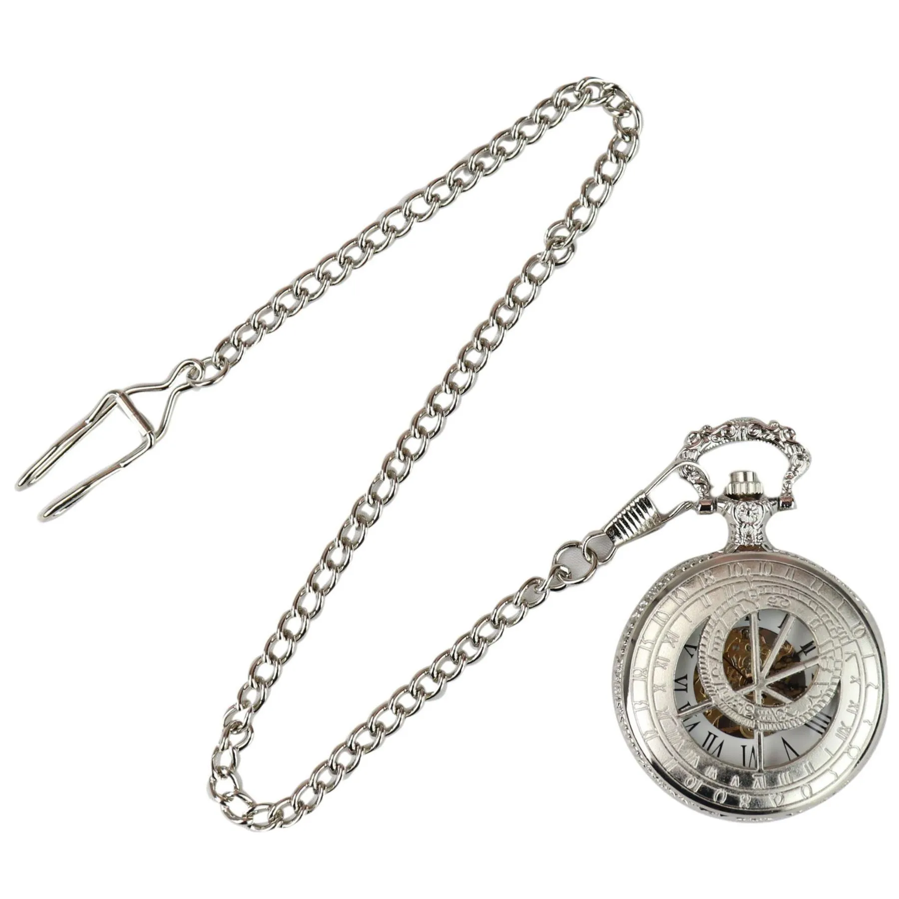 Automatic Mechanical 1920's Blinders Pocket Watch Vintage Retro