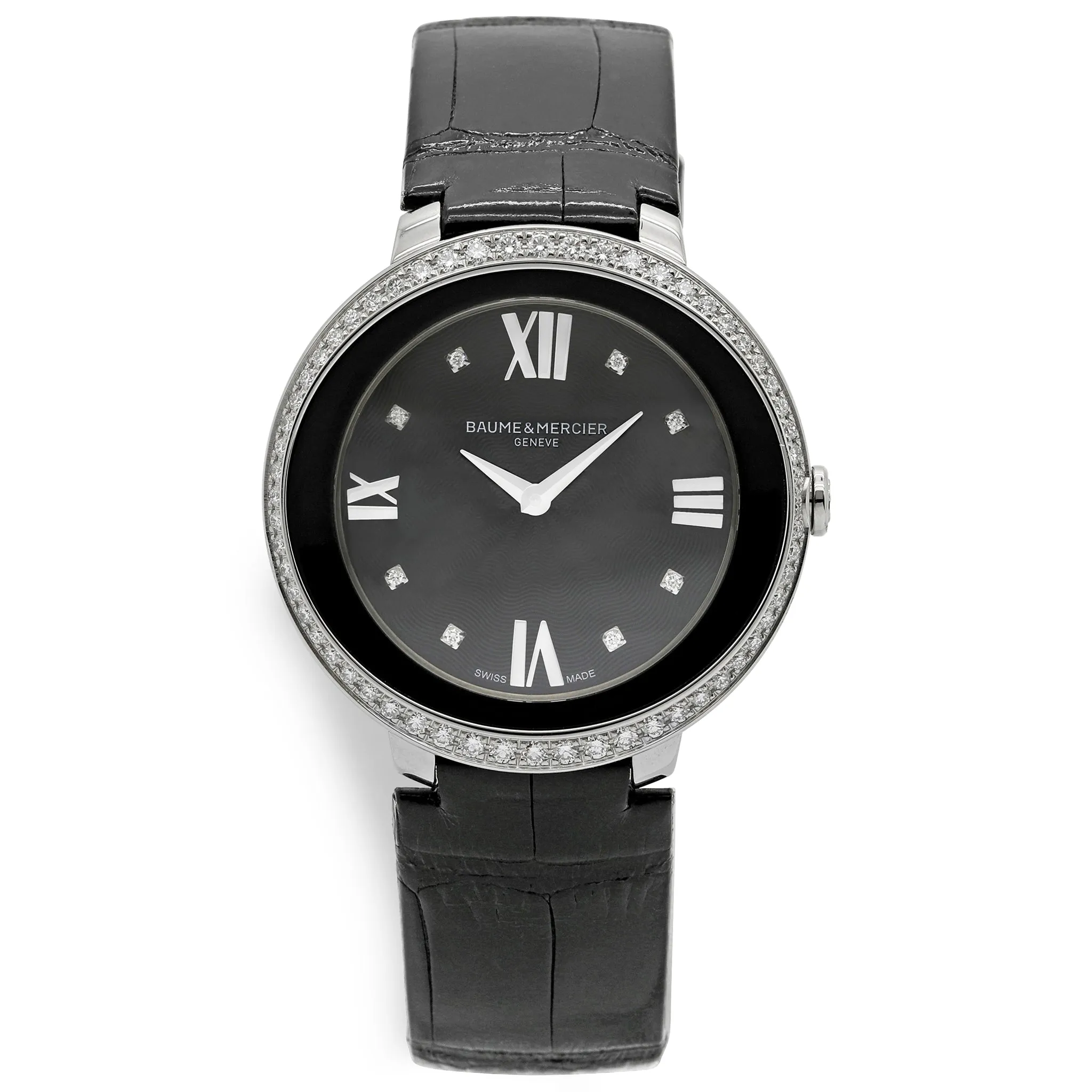 Baume & Mercier Promesse MOA10166 Black Dial Quartz Women's Watch