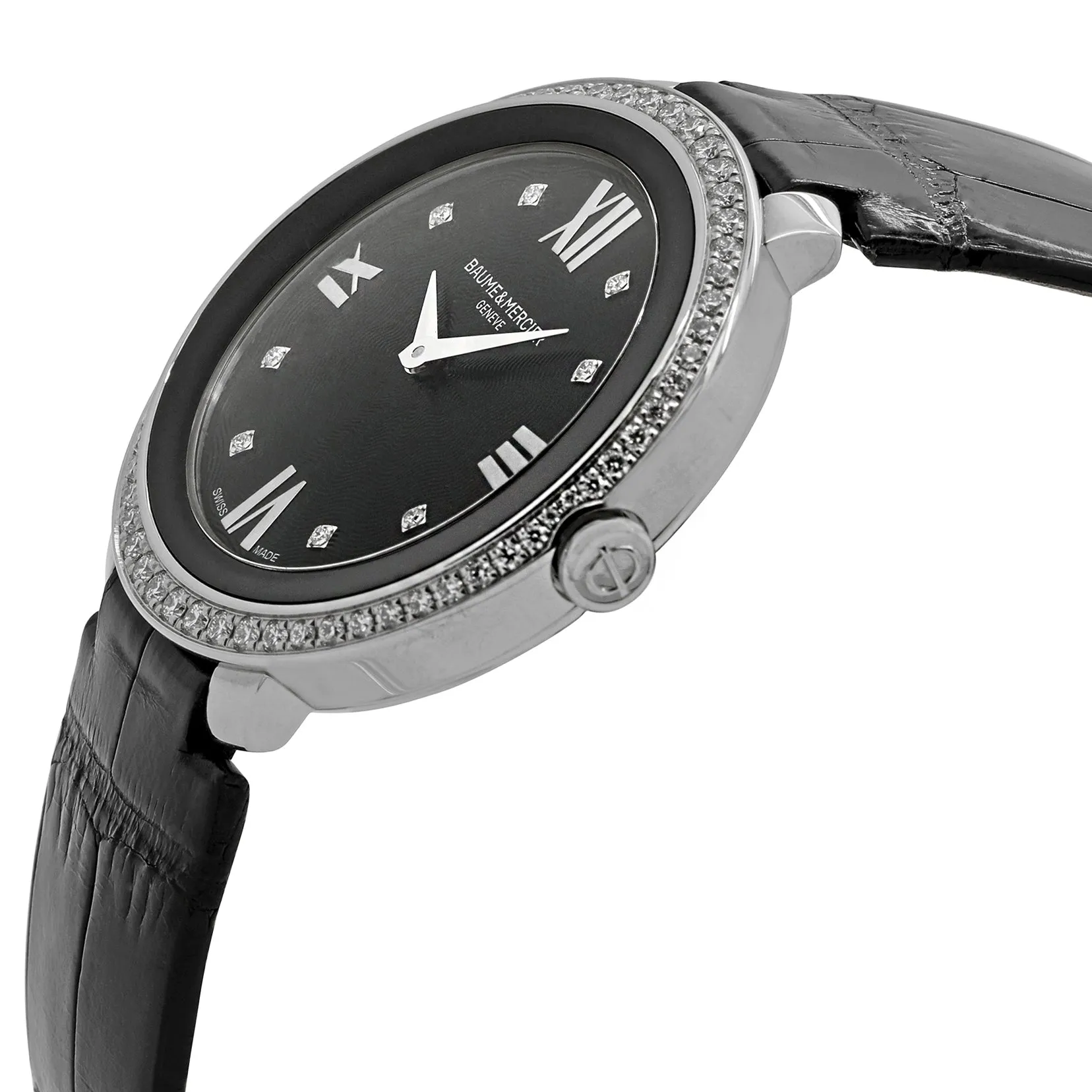 Baume & Mercier Promesse MOA10166 Black Dial Quartz Women's Watch