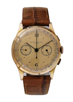 Baume & Mercier Vintage Chronograph Mens Watch