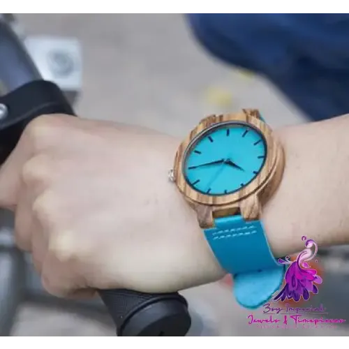 Bobo Bird Couple Bamboo Table Watch