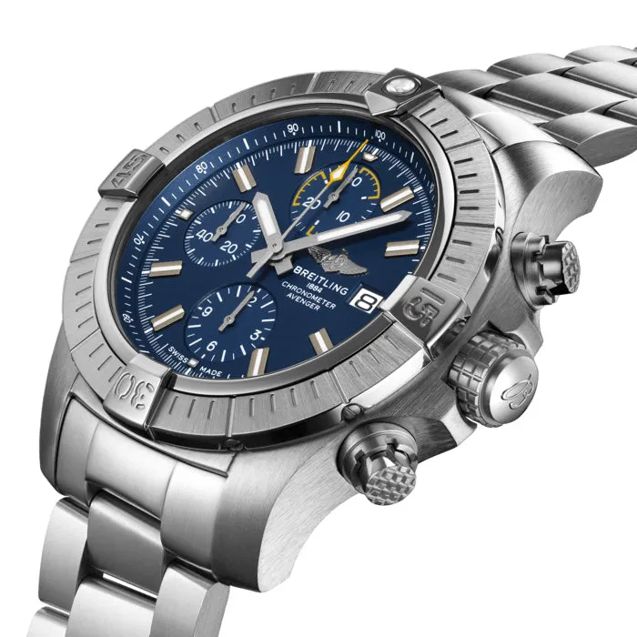 Breitling Avenger Chronograph Stainless Steel Men's Watch