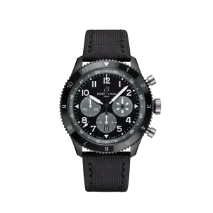 Breitling AVI B04 Chronograph GMT 46 mm Black Ceramic Men's Watch