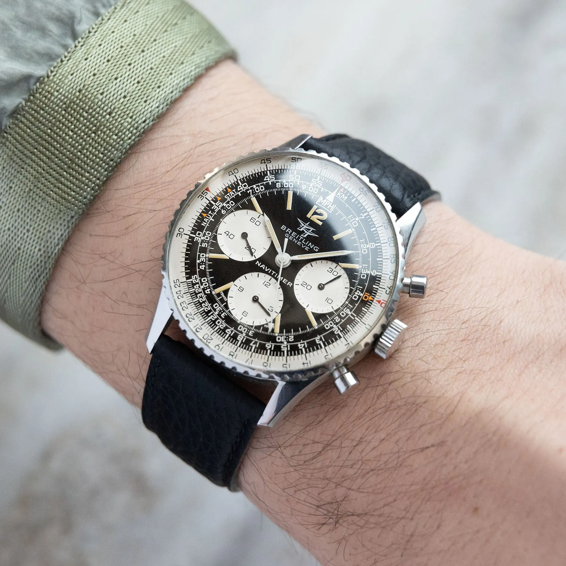 Breitling Navitimer Reference 806 Black Dial