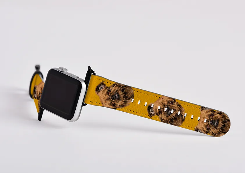 Brussels Griffon Honey Apple Watch Strap