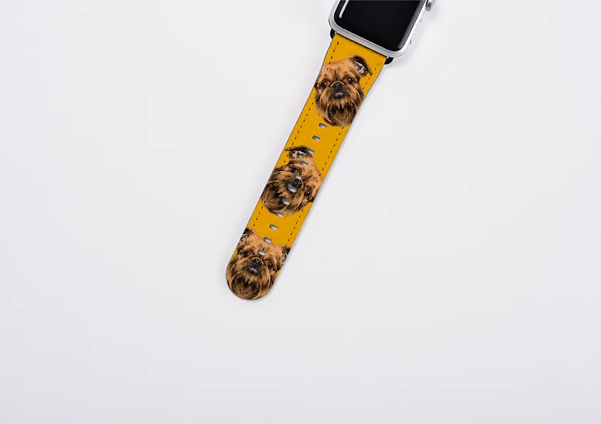 Brussels Griffon Honey Apple Watch Strap