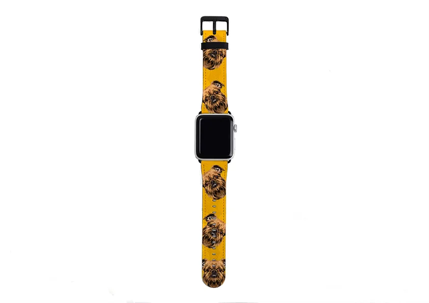 Brussels Griffon Honey Apple Watch Strap