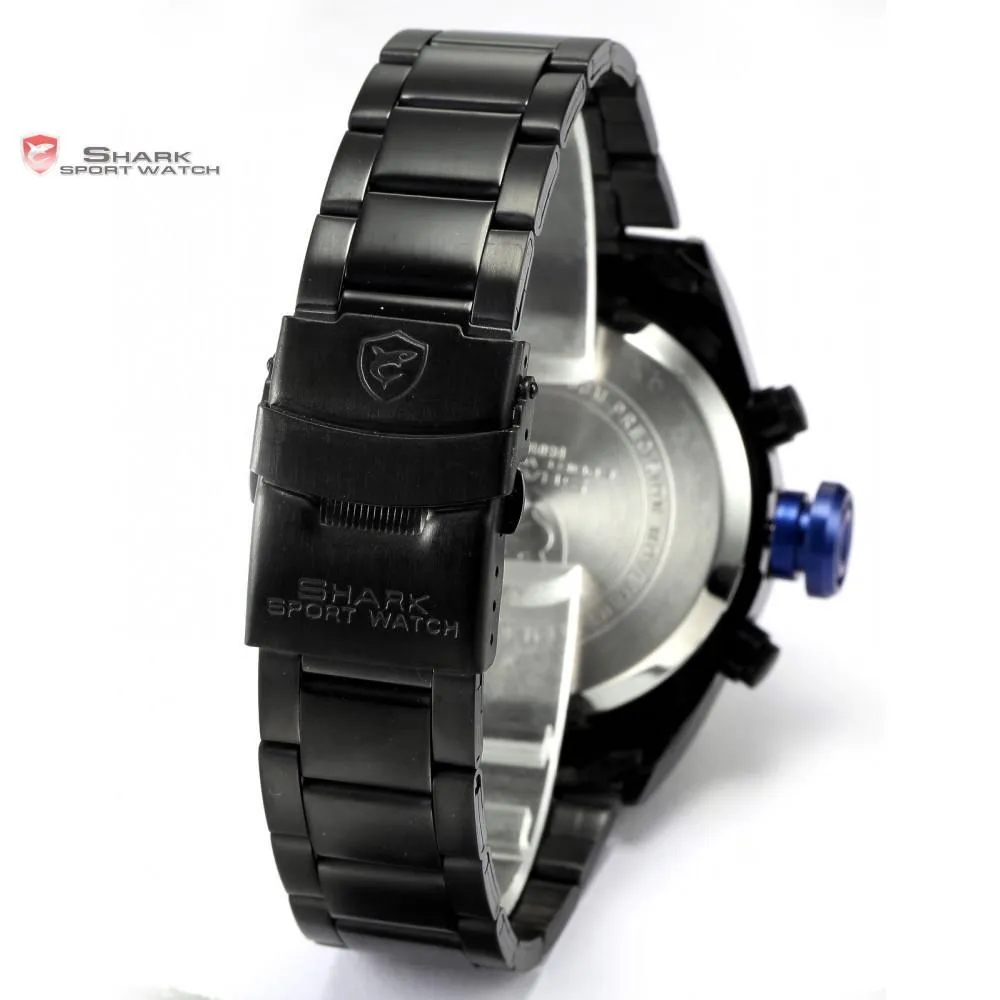 BULLHEAD Shark Sport Watch Black/Blue  SW 100