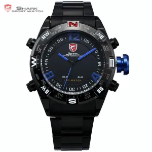 BULLHEAD Shark Sport Watch Black/Blue  SW 100