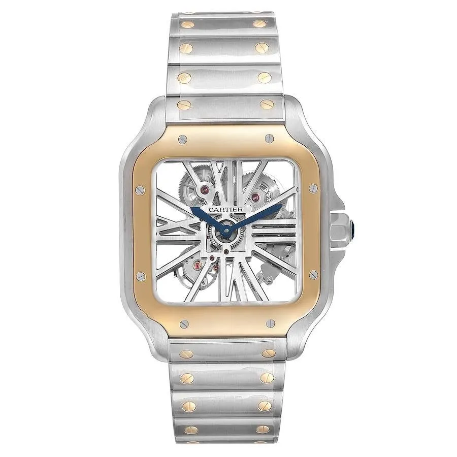 Cartier SANTOS DE CARTIER Skeleton Large WHSA0019