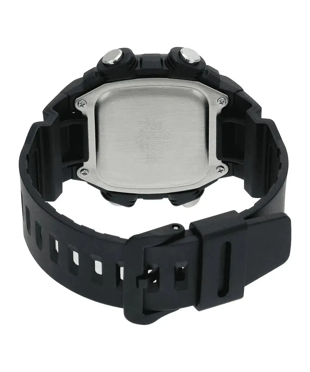 Casio DW-291H-1B Black Resin Watch for Men