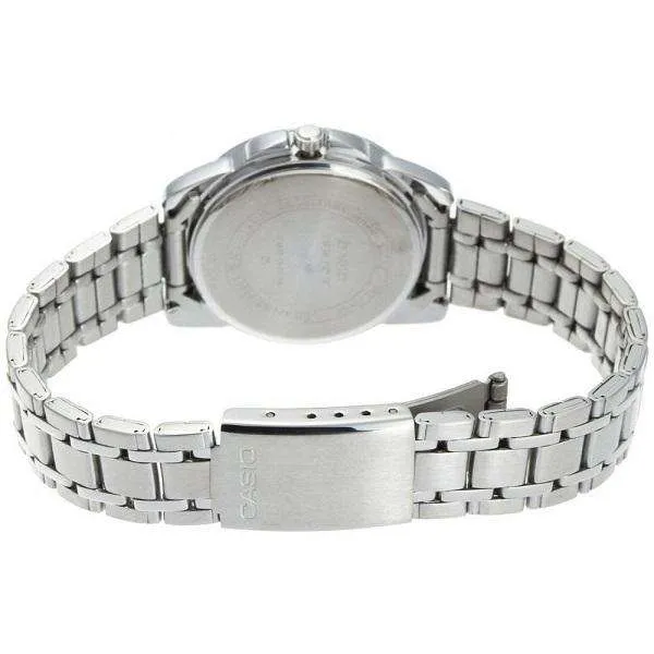 Casio LTP-1335D-5AVDF Silver Stainless Steel Strap Watch for Women