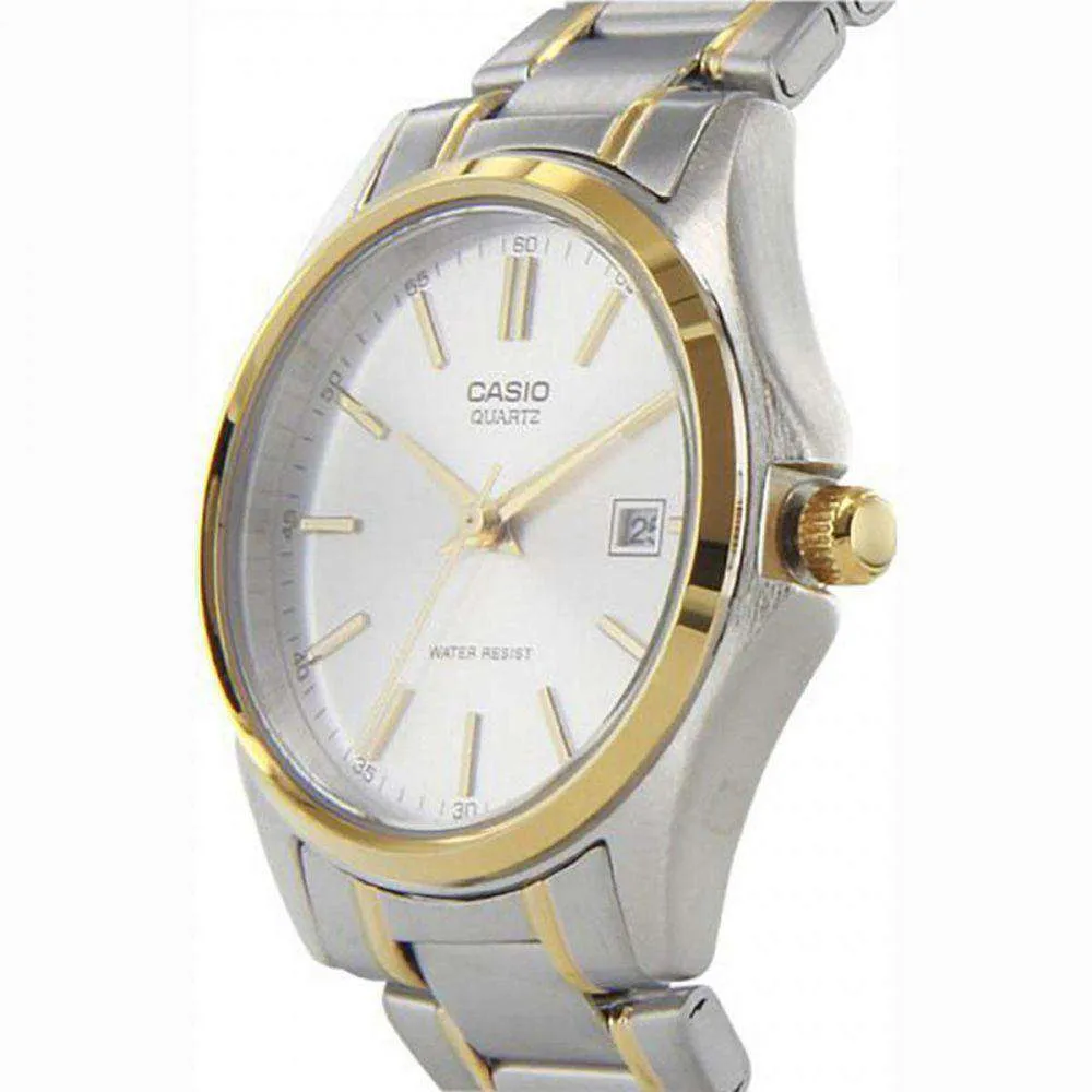 Casio MTP-1183G-7ADF Two Tone Stainless Steel Strap Watch for Men