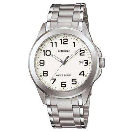 Casio MTP-1215A-7B2DF Silver Stainless Steel Strap Watch for Men