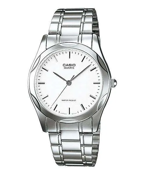 Casio MTP-1275D-7ADF Silver Stainless Steel Strap Watch for Men