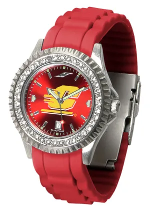 Central Michigan Sparkle Ladies Watch