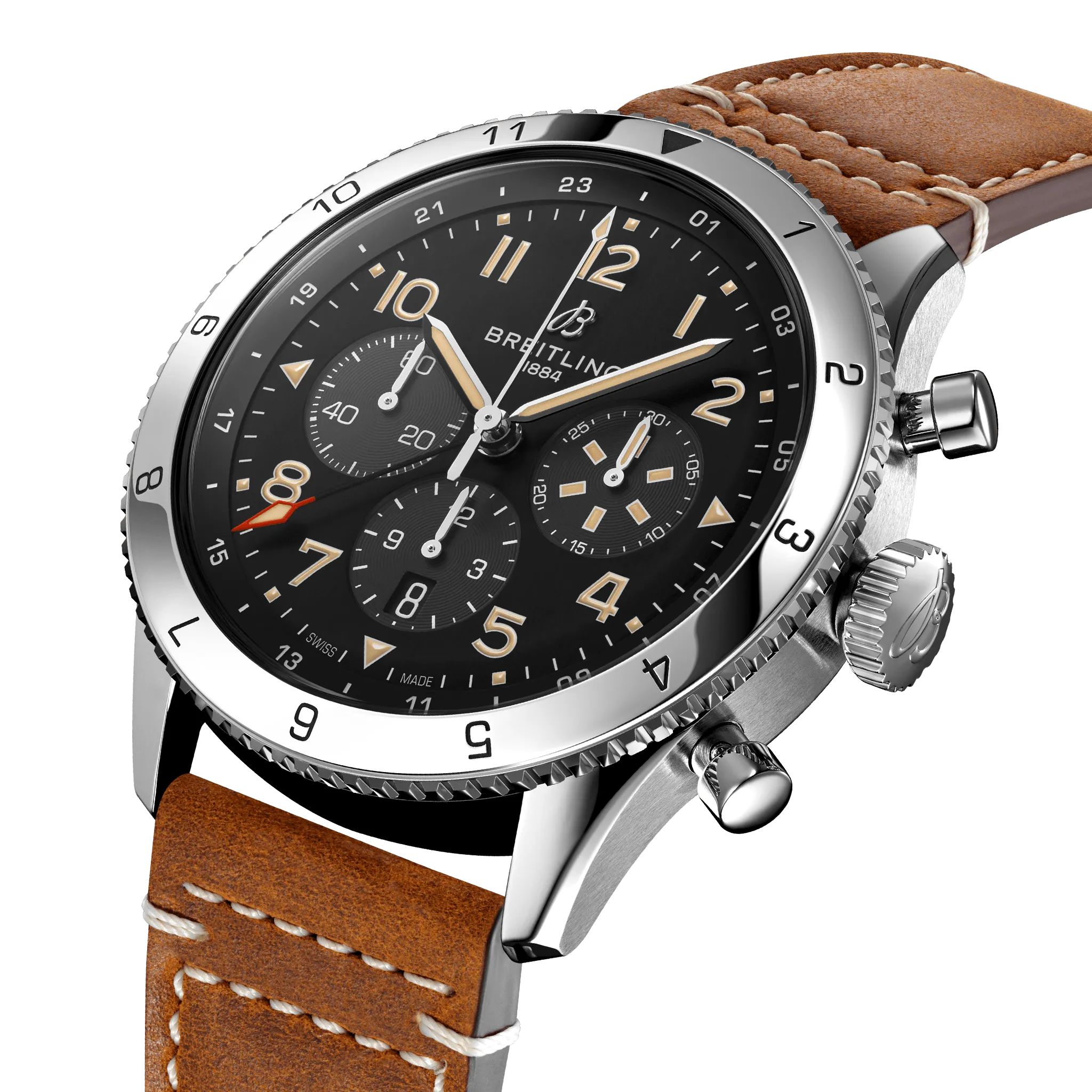 CLASSIC AVI SUPER AVI B04 CHRONOGRAPH GMT 46 P-51 MUSTANG