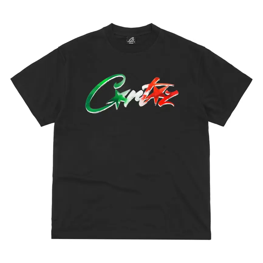 Corteiz Allstartz Italia Tee Black