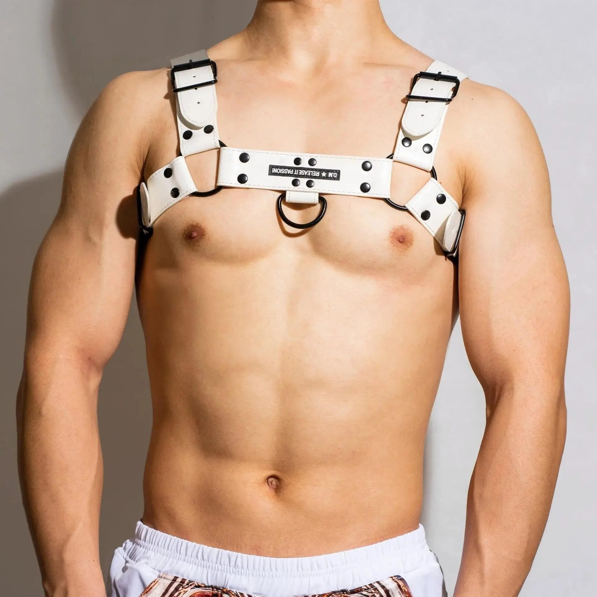 D.M strap on harness Muscle Men's Camisole