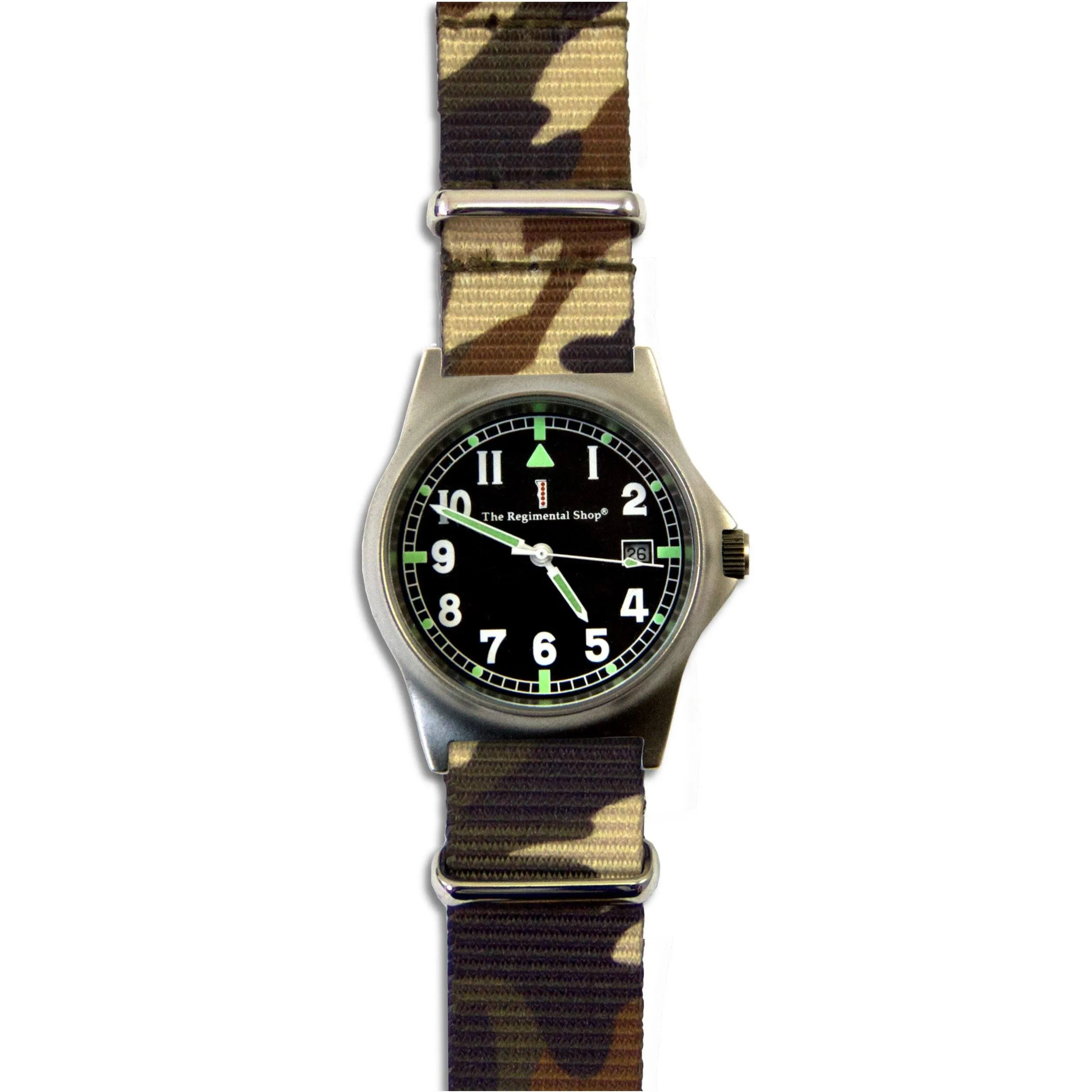 G10 Military Watch with Combat Camouflage Watch Strap