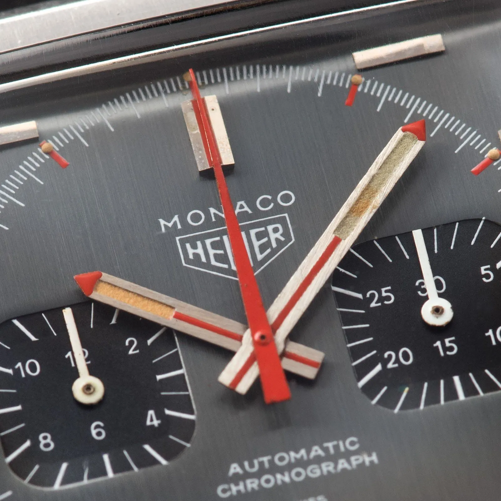 Heuer Monaco Ref 1133 Grey Dial