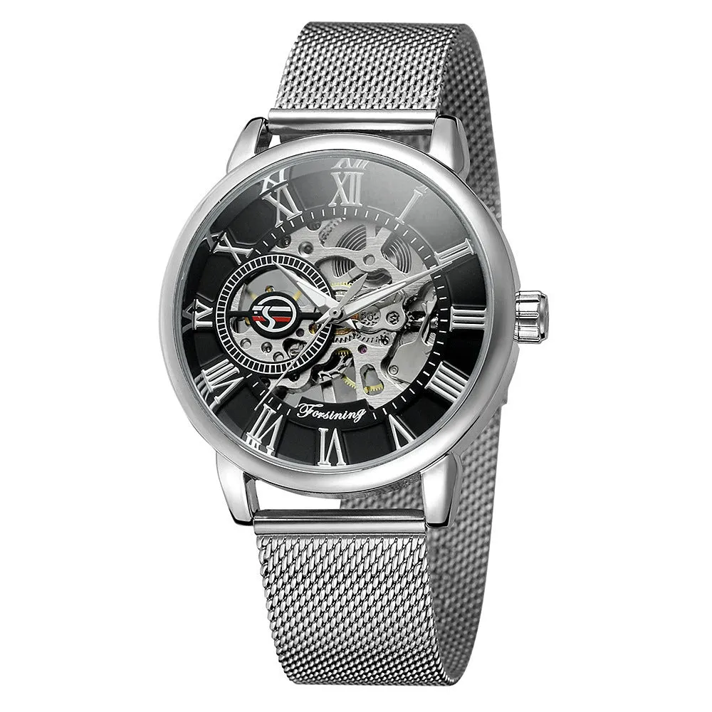 Hollow Dial Mechanical Watch