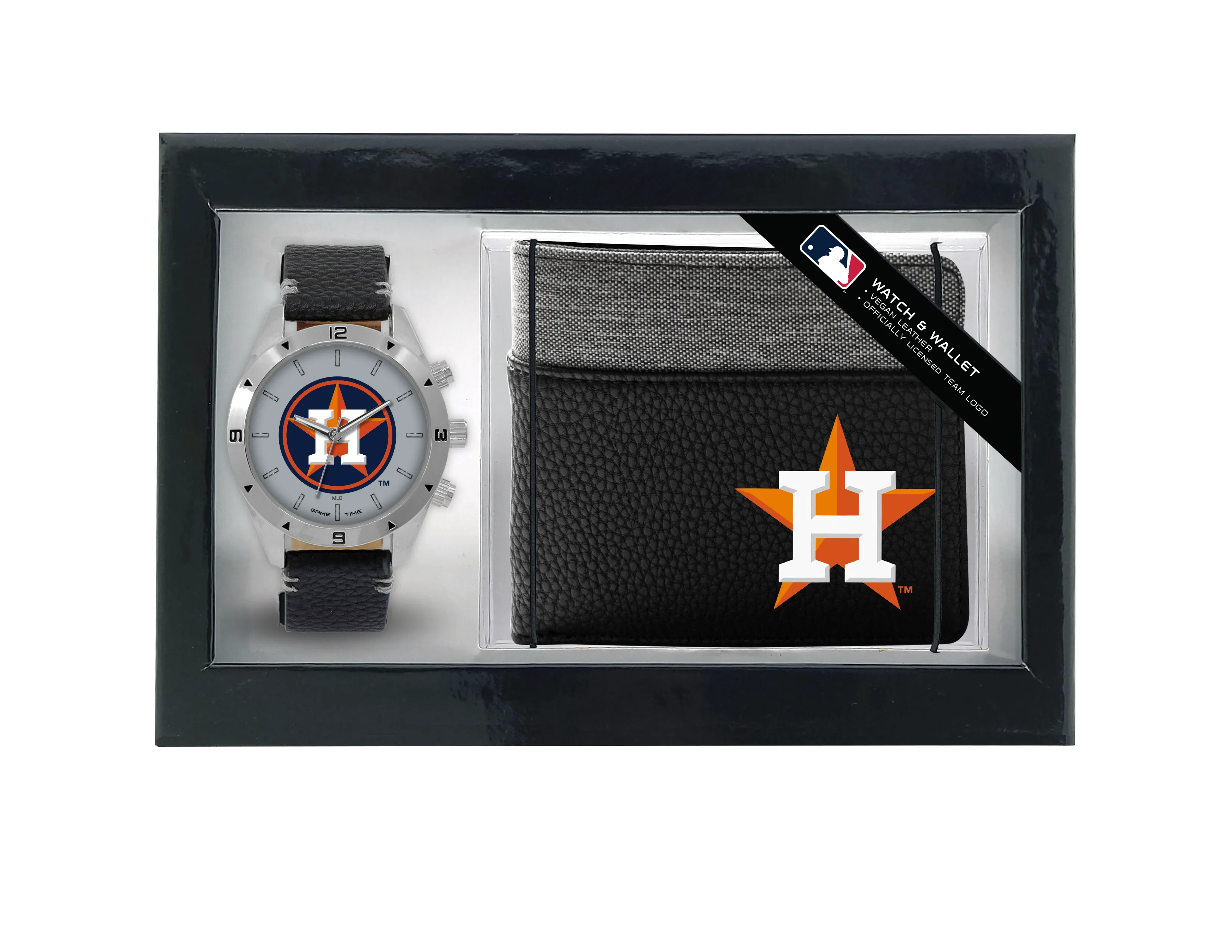 Houston Astros Men's Watch and Wallet Gift Set