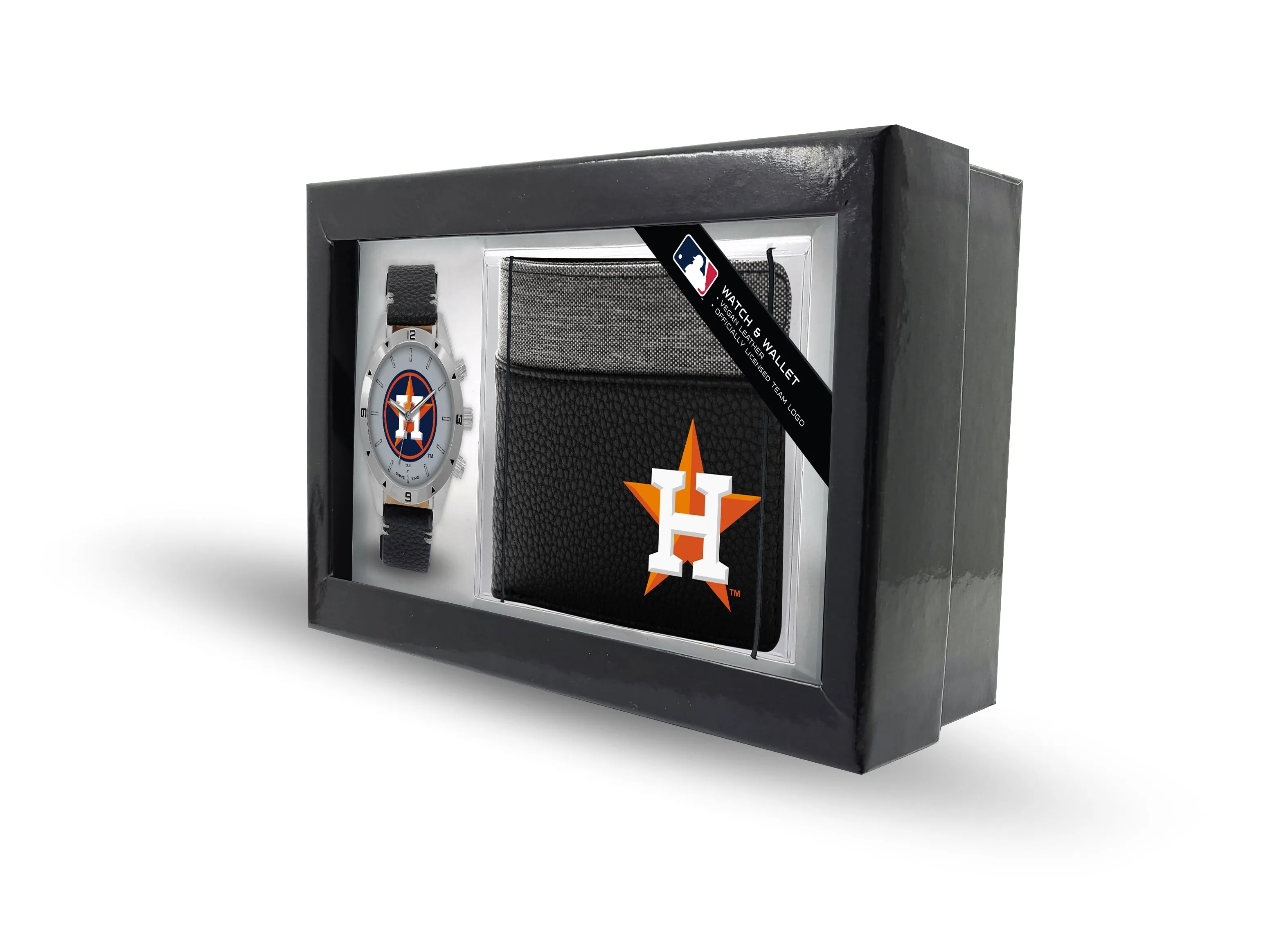 Houston Astros Men's Watch and Wallet Gift Set