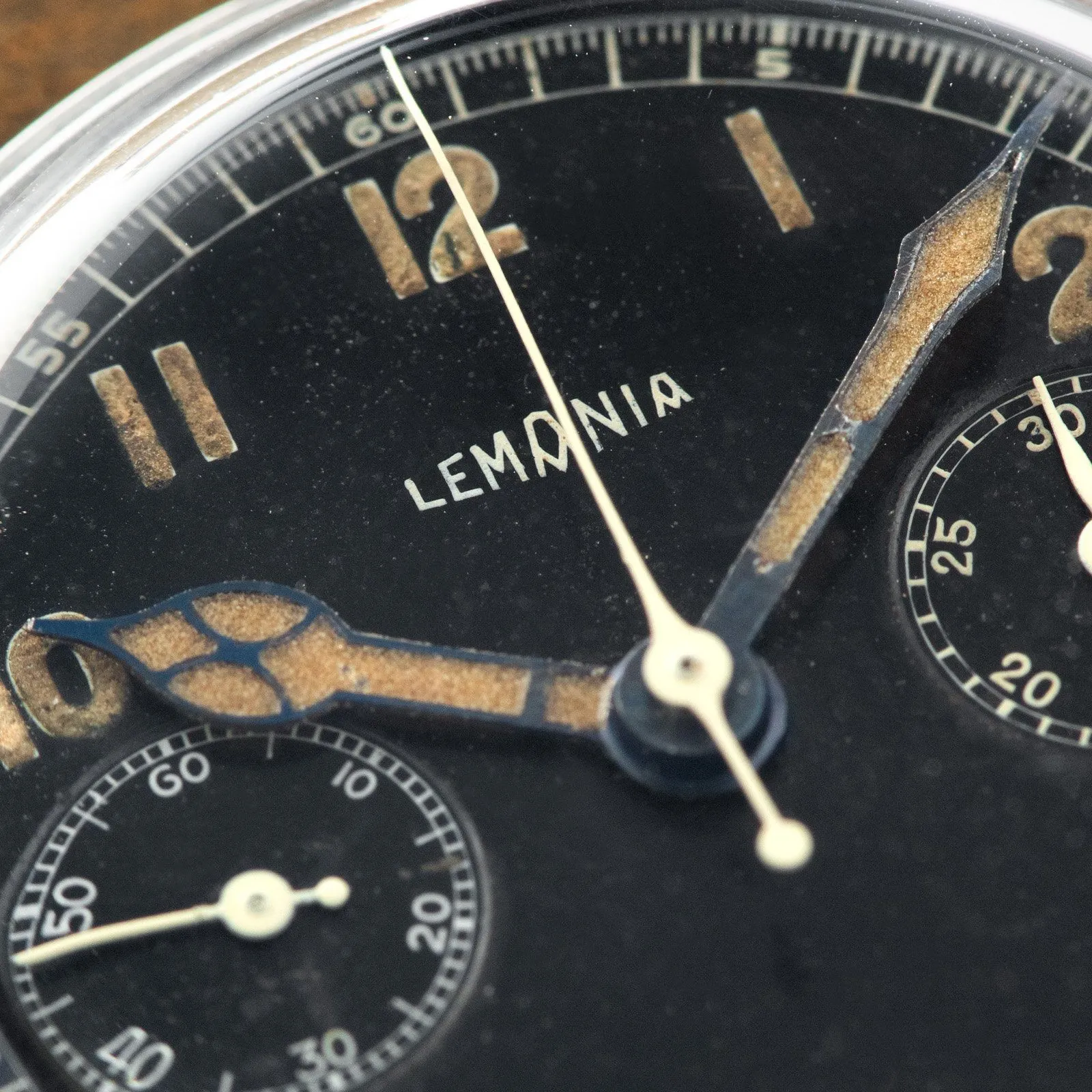 Lemania Two-Register Chronograph