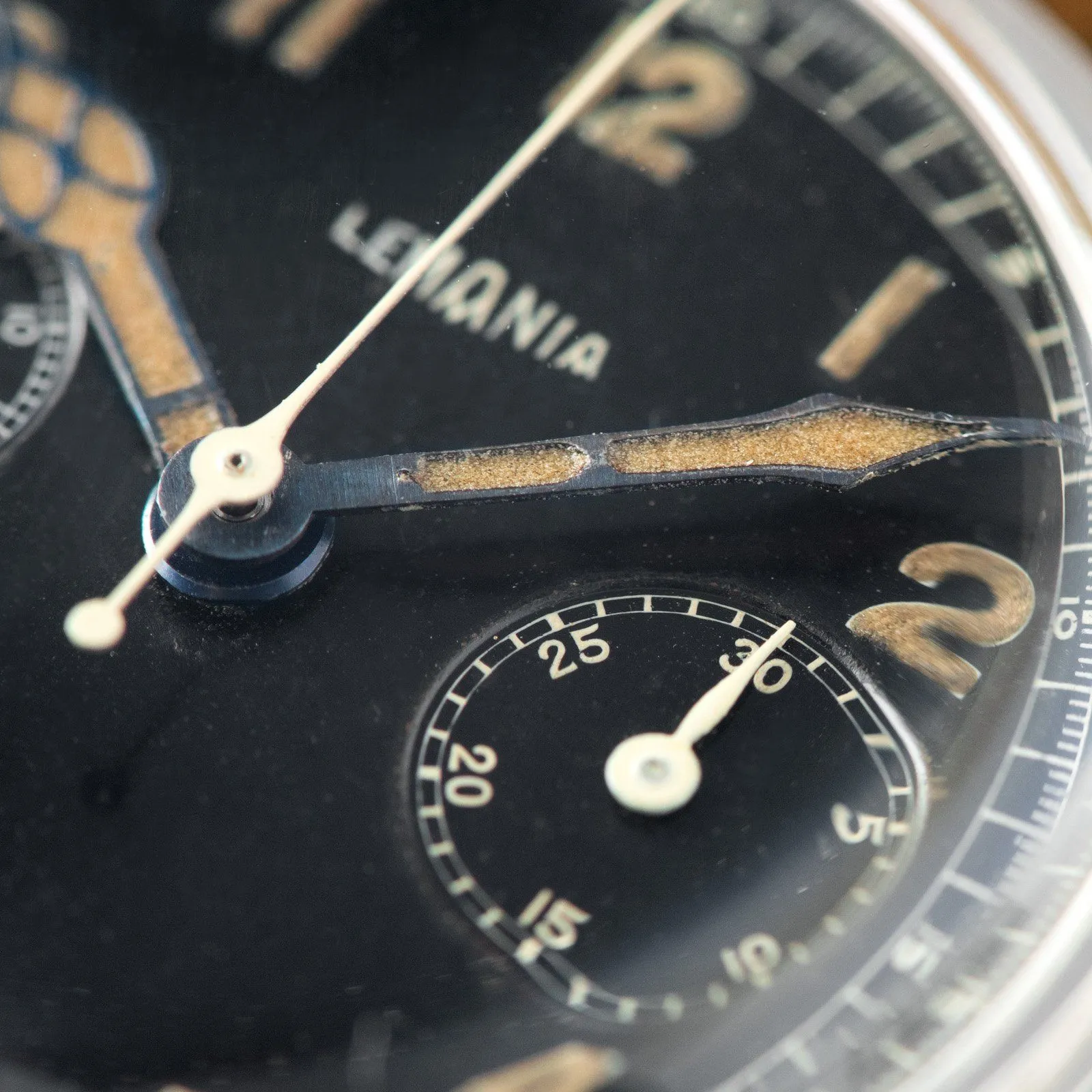 Lemania Two-Register Chronograph