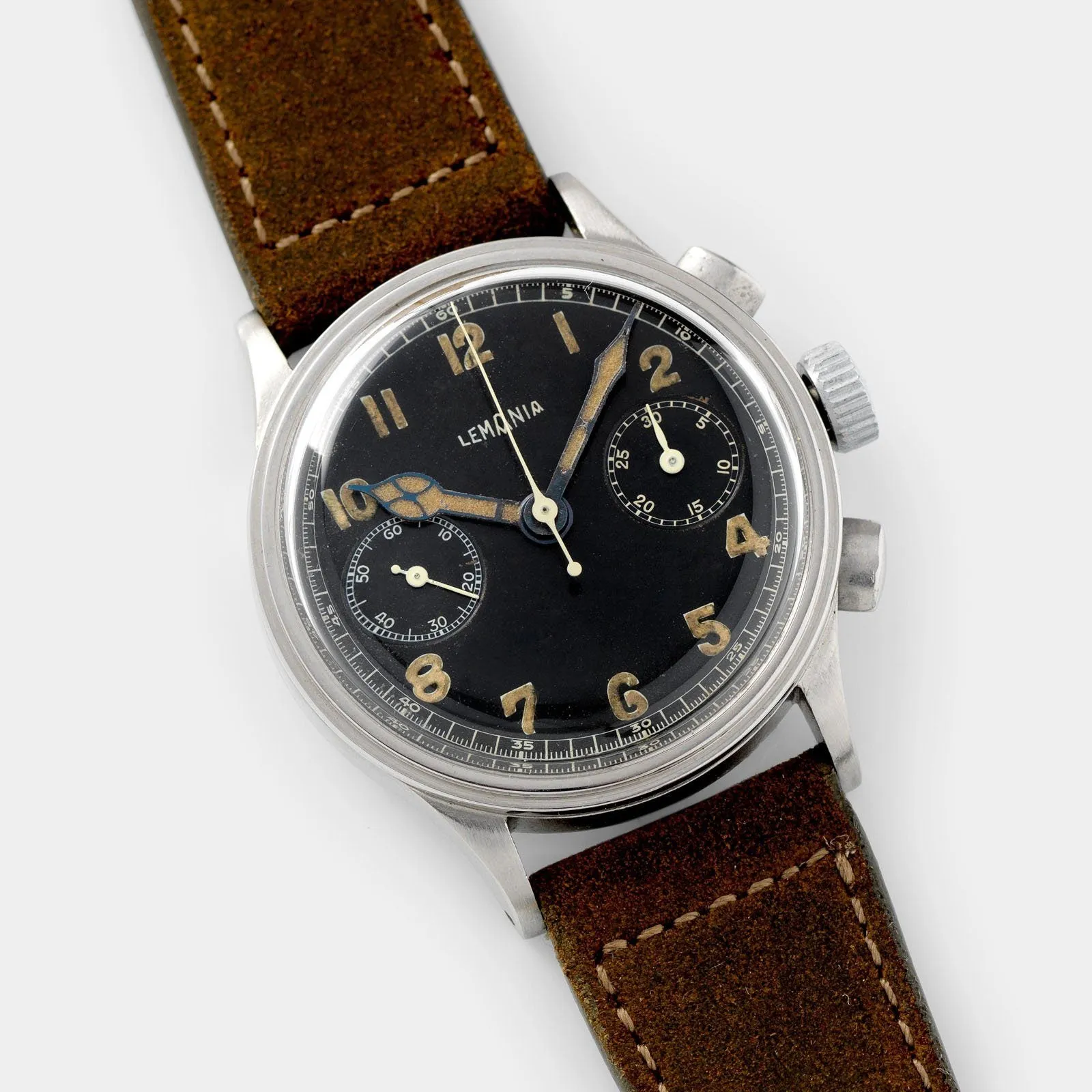 Lemania Two-Register Chronograph