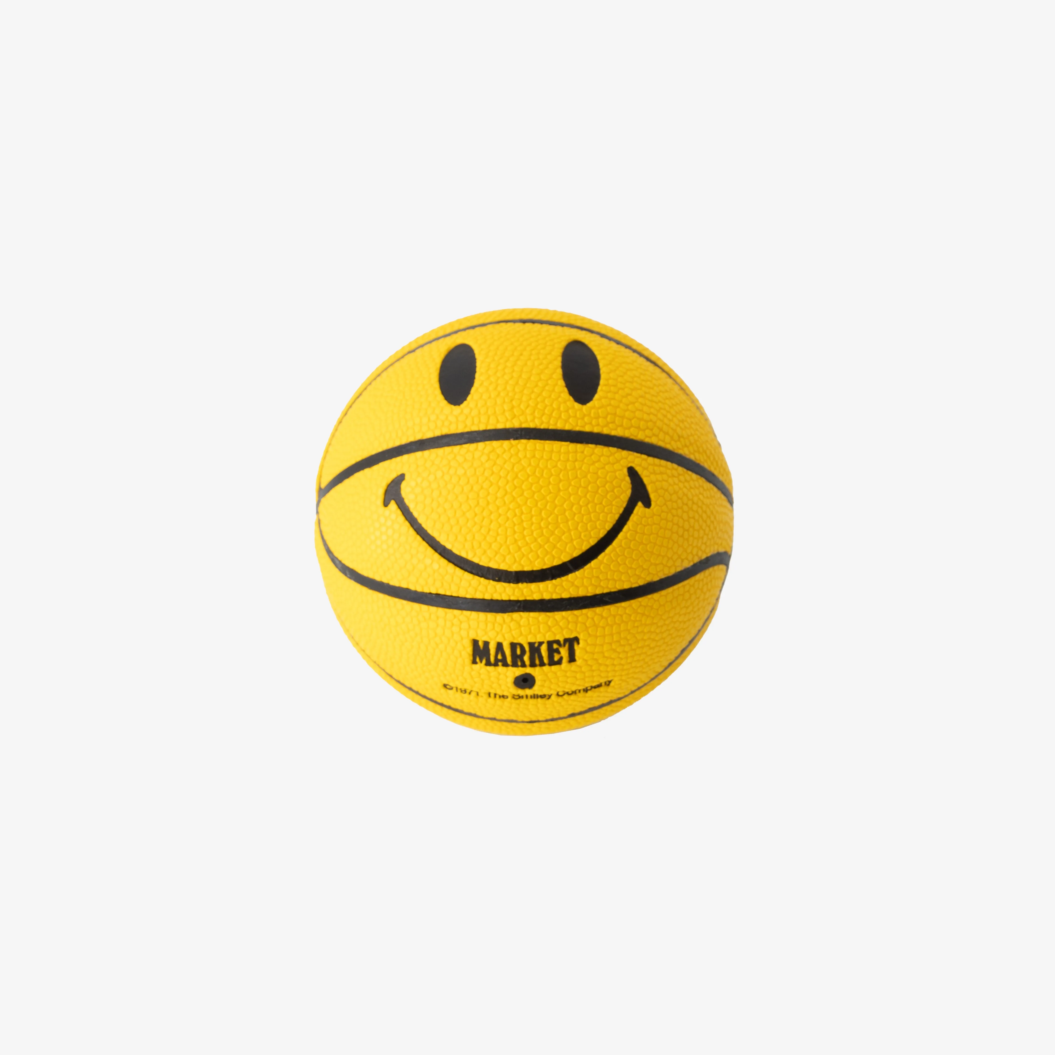 Market Smiley Mini Basketball Yellow