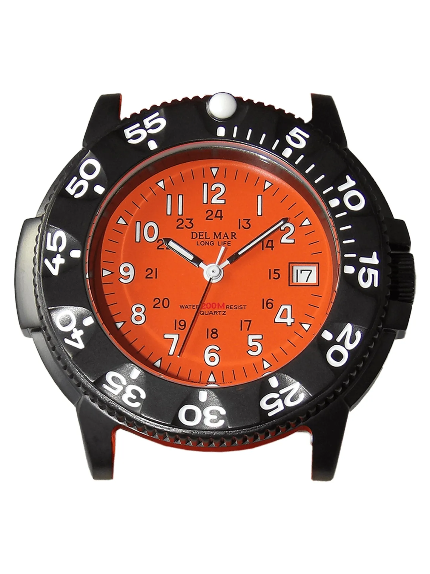 Men's Sand Key Dive 200 M Orange Face & Watch Strap #50386