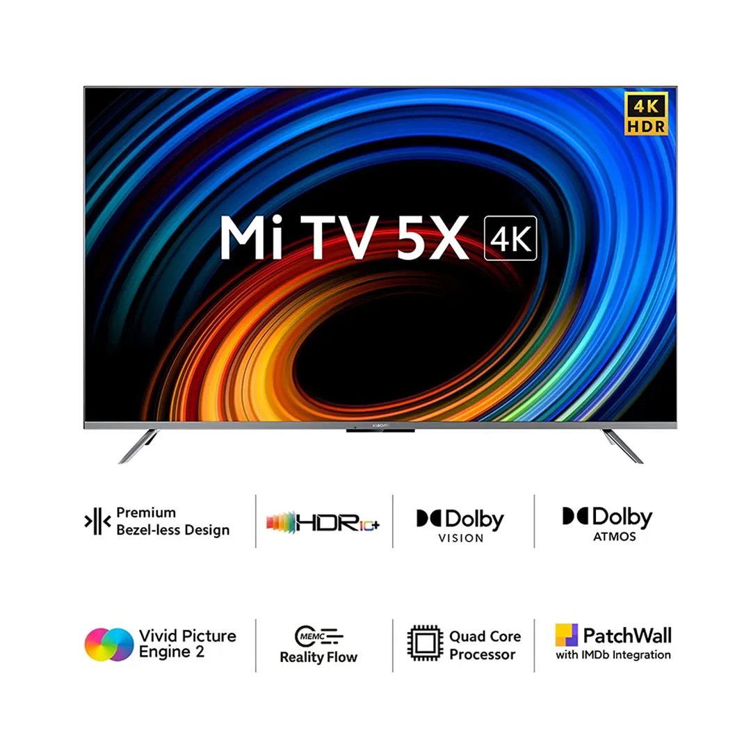 Mi 5X 43 inch (108 cm) Ultra HD (4K) LED Android Smart TV