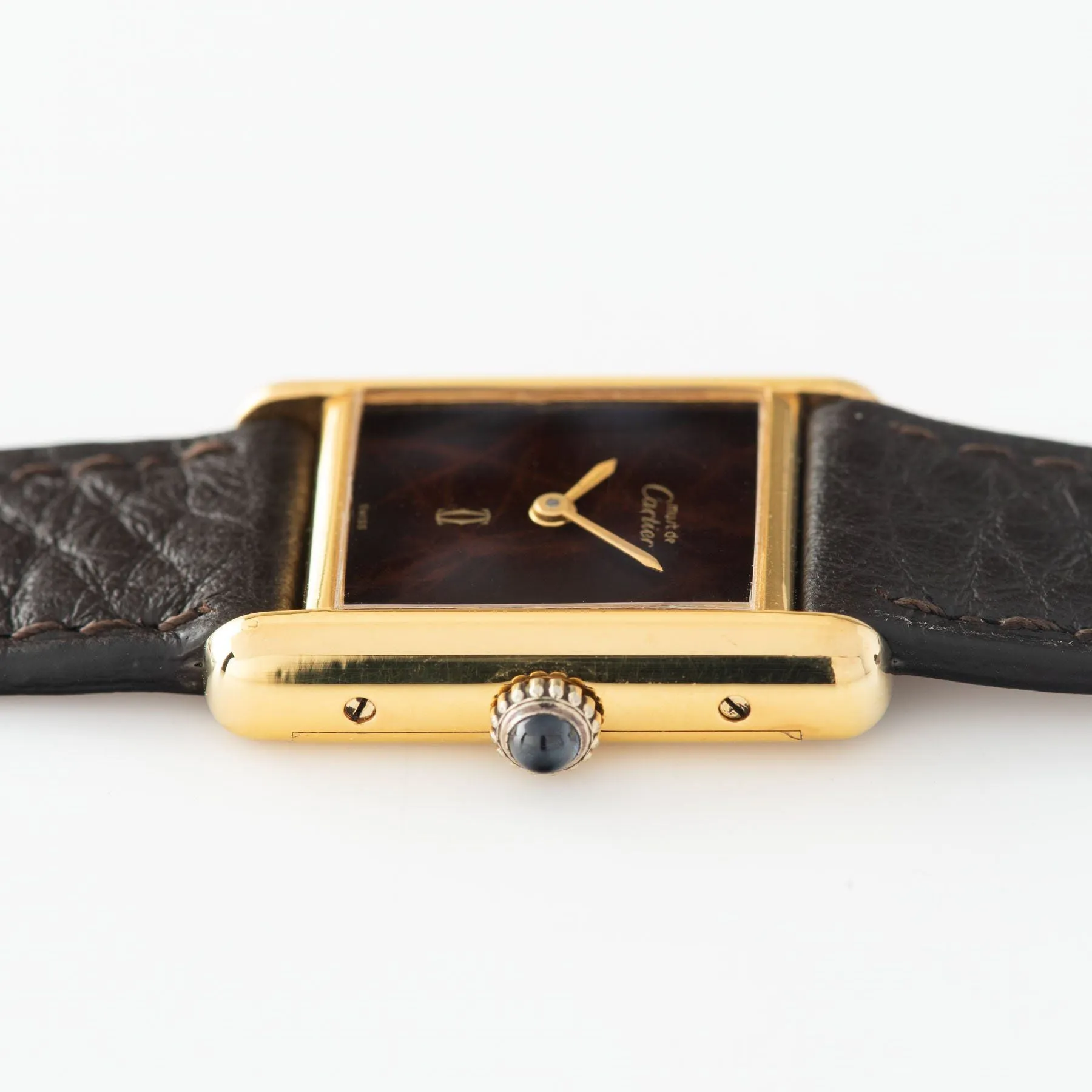 Must de Cartier Tank Tiger Eye Style Dial