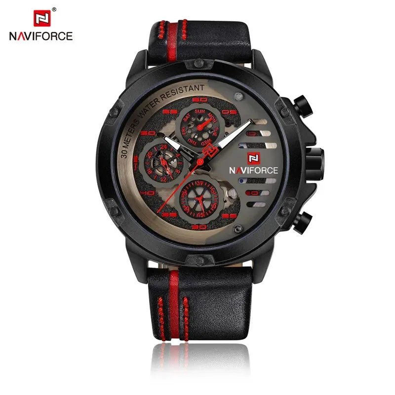 NAVIFORCE Water Resistant Analog Watch