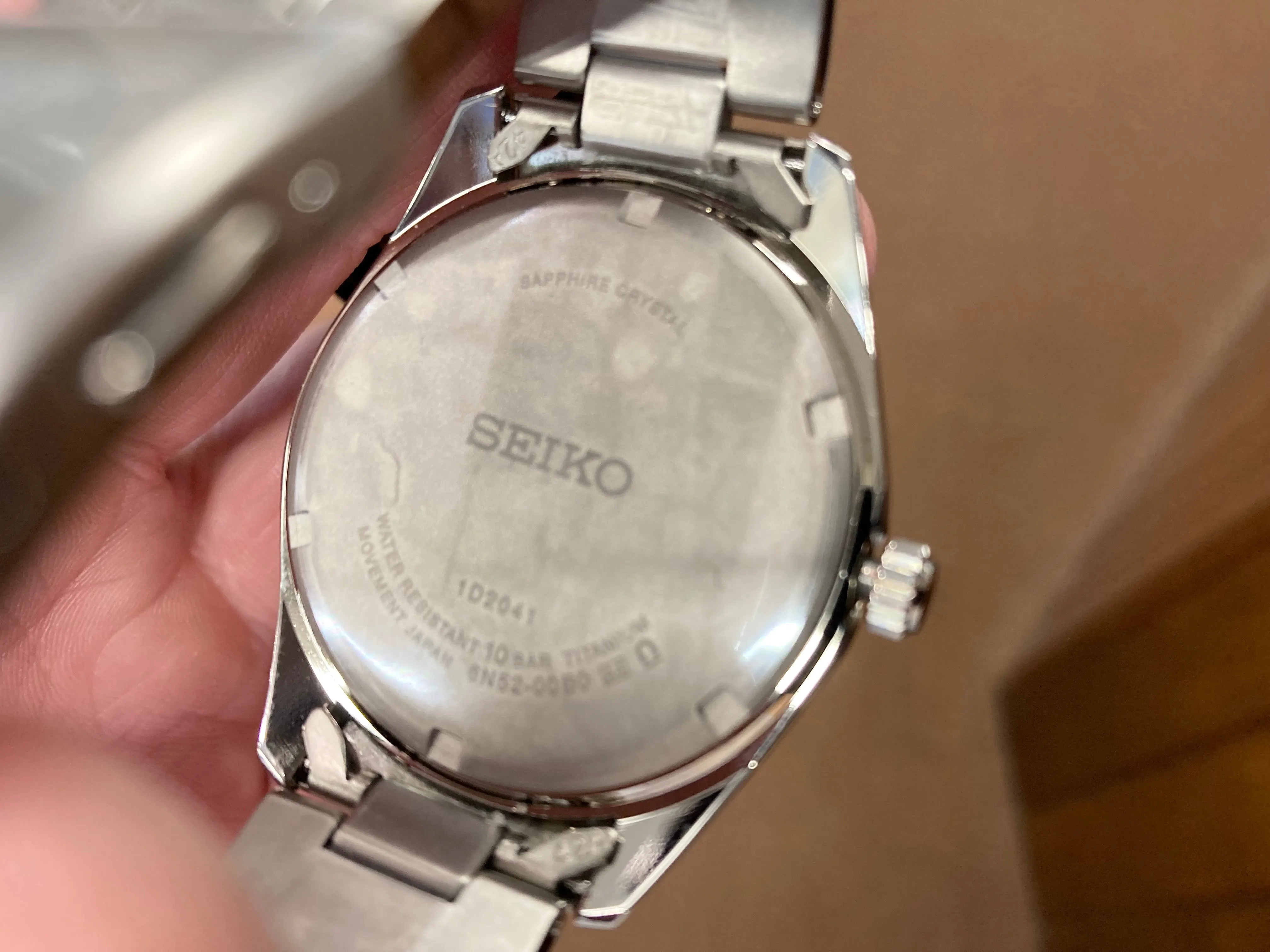 Seiko Titanium Watch