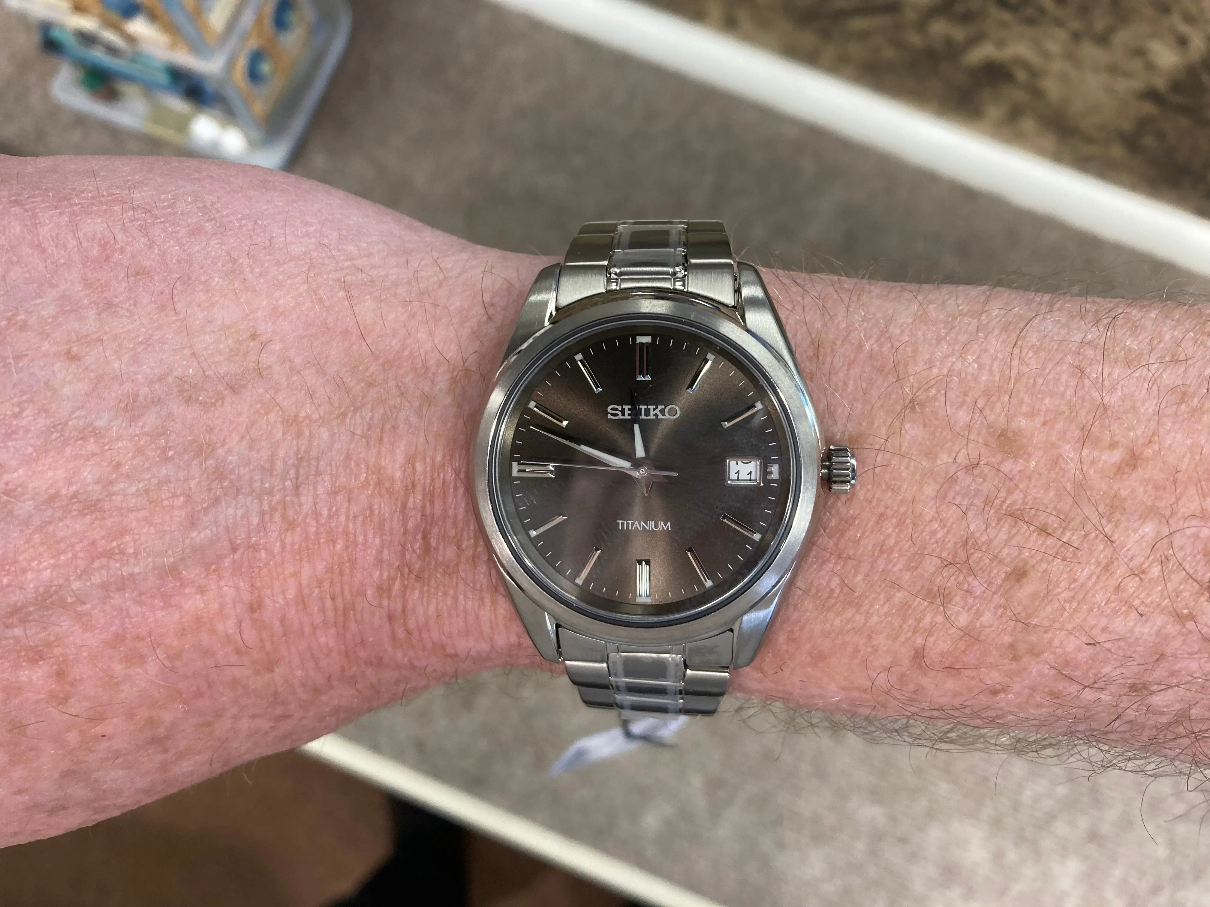 Seiko Titanium Watch