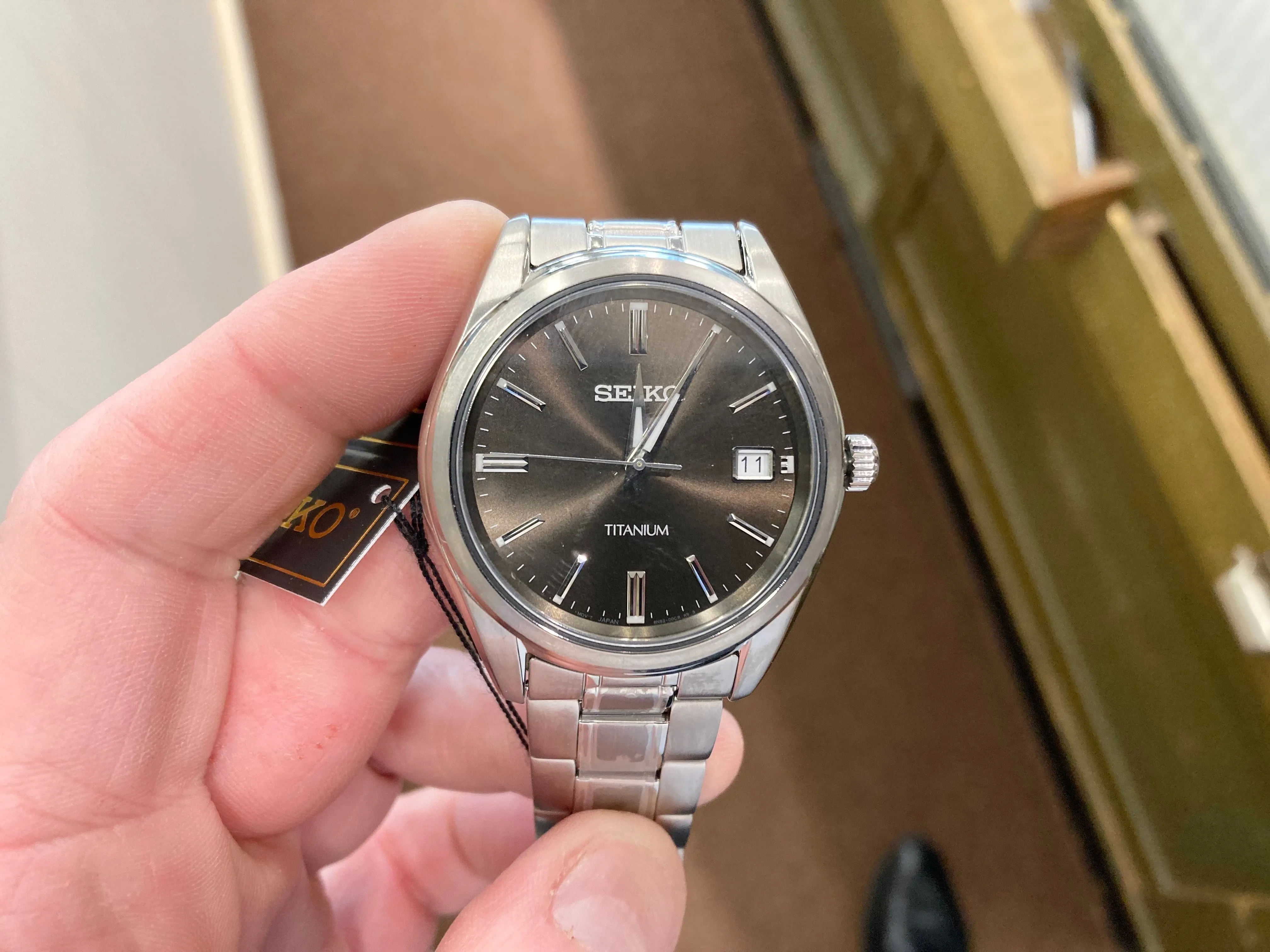 Seiko Titanium Watch