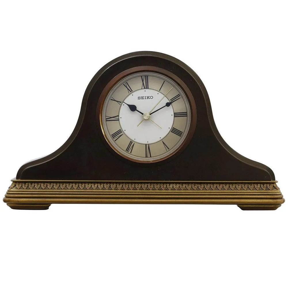 Seiko Wooden Mantel Clock QXE017