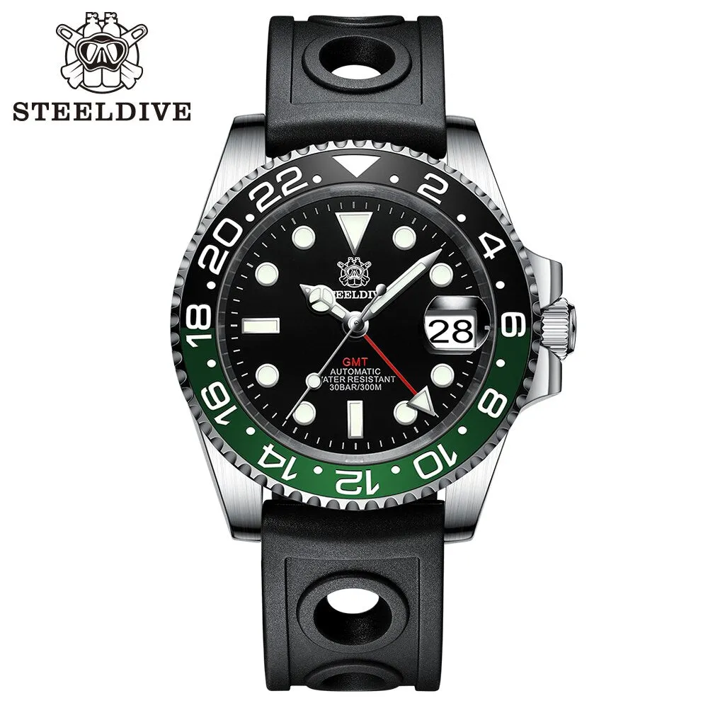 Steeldive SD1993 NH34 GMT Automatic Watch V2