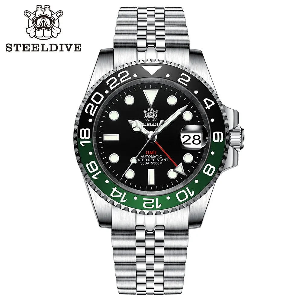 Steeldive SD1993 NH34 GMT Automatic Watch V2